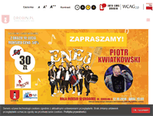 Tablet Screenshot of drobin.pl
